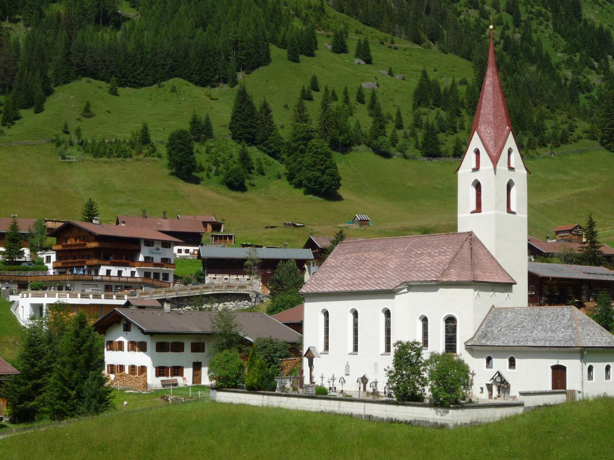 Gasthaus Alpenrose Gramais Bagian luar foto